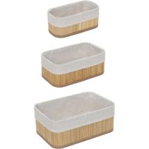 Boximo - Aufbewahrungskörbe aus Bambus vinno