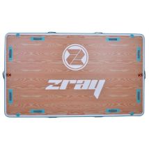 Aufblasbare Schwimmende Plattform - Airdock 10'6 Zray 305x183x15cm (10'6 X72 X6)- 14 Handgriffe - Fläche 2,6m2 Zray - Pb-zadk106
