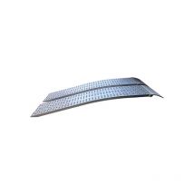 Rampe De Chargement-matisere - Auffahrschiene gebogen 2m, Breite 300mm, Ladehöhe 445-577mm, bis 1000kg Traglast mit Achsenabstand 1250mm, als