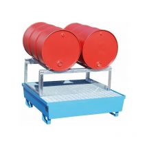 Auffangwanne Typ as für 2 200-Liter Fass mit Fassauflage