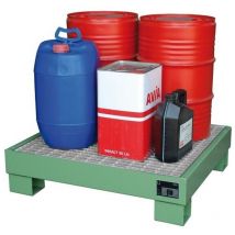 Auffangwanne zur Lagerung von max. 2 60-l Fässer