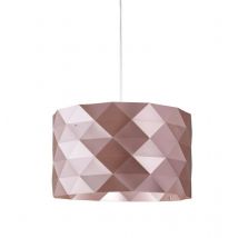 Aufhängung 3 Lichter Pink Metal aus verchromtem Metall Cm. 40 x 25 Std