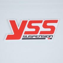 Aufkleber Sticker Yss Suspension Rot Weiß Schwarz Für Motorrad