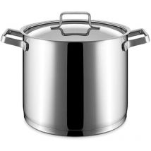 Auflaufform - Pujadas - 24 Cm - Edelstahl - Ergonomische Griffe - Induktionskompatibel