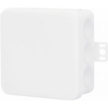 Aufputz-Abzweigkasten IP55 mit Membran 80x80x37mm weiß Steckdosen- & Schalterteile