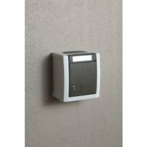 Wechselschalter grau – Aufputz – IP54 – 250V – 10A – für Feuchträume – VI-KO
