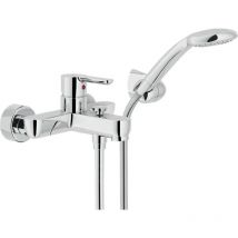 Abc Badewannenarmatur mit Handbrause Chrom AB87110CR - Nobili