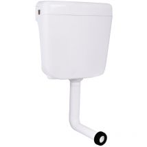 Belvit - Aufputz Spülkasten ap Spülkasten Aufputzspülkasten für Stand-WC Toilette Weiß