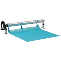 Aufroller für Solarplanen Edelstahl höhenverstellbar 2,70 – 4,40 Meter vagner