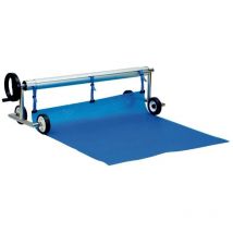 Aufroller für Solarplanen Edelstahl mobil 3,70 – 5,40 Meter vagner mit Rädern