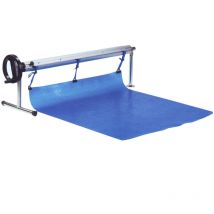 Aufroller für Solarplanen Edelstahl schwenkbar 5,40 – 7,10 Meter vagner