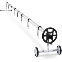 Uniprodo - Aufrollvorrichtung Pool 4,2-5,2 m Pool Aufroller Poolabdeckung Solarfolie Mobil