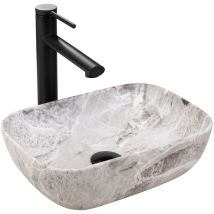 Rea - Aufsatzwaschbecken Belinda Mini Stone Matt