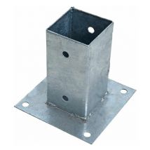 Estexo - Aufschraubhü lse Pfostenhü lse Pfostenträ ger Bodenhü lse Aufschraubbodenhü lse 81x150 mm