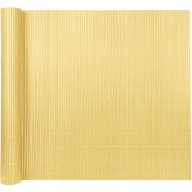 AUFUN Canniccio Frangivista Antivento Divisorio Decorativo Recinzione da Giardino PVC 120 x 500 cm, con fascette per cavi, Per Giardino Frangivento