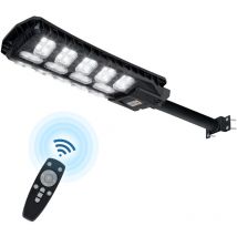 Aufun - 500W led lampadaire solaire avec détecteur Blanc froid