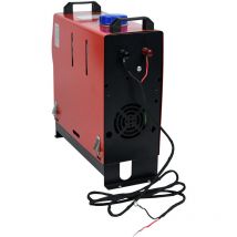 AUFUN 8KW Riscaldatore Diesel, 12V Aria Riscaldatore ad Aria con Telecomando, Interruttore LCD per Auto Camper Barca Camion Camper Autobus, Rosso con