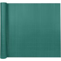 Brise-vue en pvc - 90 x 900 cm - Vert - Protection contre le vent - Pour jardin, balcon et terrasse (90 x 900 cm, vert) - Aufun
