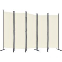 Paravent Partition Divider Divider Privacy Screen Sichtzutzwand Plidable Adjustable Room Divider pour les bureaux, Balcon de jardin (280 cm x 180 cm,