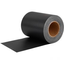 Rotolo per Ringhiera Frangivento Oscurante pvc Recinzione Giardino Esterni 35 m x 19 cm Con 20 clip di fissaggio, protezione privacy, antracite