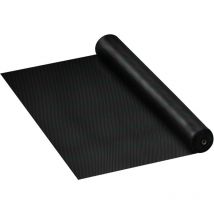 Telo Nero Pacciamatura 2 m x 5 m, resistente alle erbacce, 100 g/m², per Orto, Serra, Giardino - Nero - Aufun