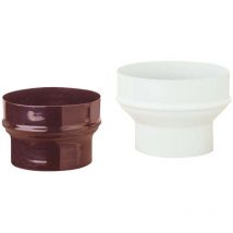 Aumento verniciato in acciaio marrone 8 x 12 cm accessorio ricambio fumisteria