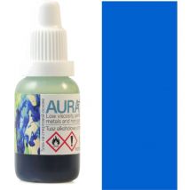 Ink Renesans Alkoholtinte für Glas, Metall, Blau 15 ml 120 cyan - Aura