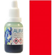 Ink Tinta de alcohol Renesans para vidrio, metal, rojo 15ml 131 cinnober - Aura