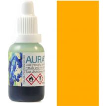 Ink Tinta de alcohol Renesans para vidrio y metal 15ml 111 amarillo oscuro - Aura