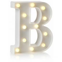 Auraglow - led Alphabet Light Up Letter - b
