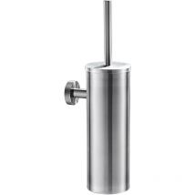 Auralum - Brosse de Toilette élégante en Acier Inox Ensemble Brosse wc à Manche Long avec Support Hygiénique pour Salle de Bain