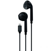 Auricolari stereo a filo usb-c 1,2 m - nero - mooov