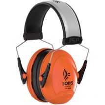 Orejeras Sonis Compact - 32dB Naranja Fluorescente