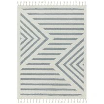 Asiatic - Ariana AR06 Shard 80cm x 150cm Rectangle - Grey and Ivory