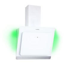 Klarstein - Hotte Aspirante 60cm, Hotte Aspirante Inclinée Silencieuse, Hotte de Cuisine 60 cm avec Lampes led rgb, Débit d'Air Puissant 563 m³/h,