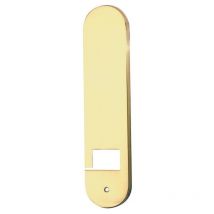 Abdeckungen 2-tlg. aurora rollladen messing poliert