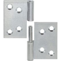 Vormann Aushebescharniere verzinkt 60 x 80 mm links Scharniere