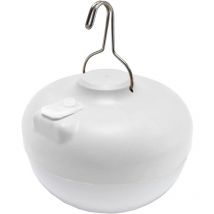 Aussenlampe, modell kirschweiss, wiederaufladbarer batterie mit fernbedienung