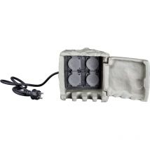 35114 Verteilerbox Grau - Heitronic