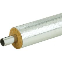 Austroflex - Steinwolle Rohrschale Alukaschiert 57x50 Mm Rohrisolierung
