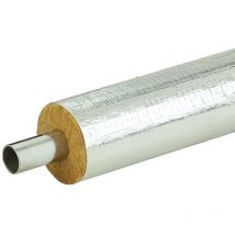 Steinwolle Rohrschale alukaschiert 60x30 mm Rohrisolierung - Austroflex