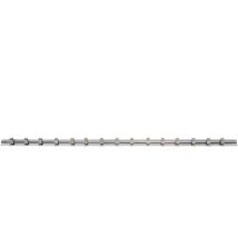 BGS Technic – Aufsteckschiene mit 15 Clips 6,3 mm (1/4") – 415 mm – 2120