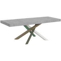 Ausziehbarer Tisch 90x160/264 cm Volantis Premium Cemento Gestell 4/A