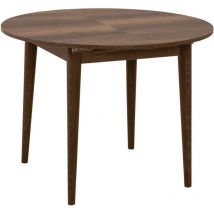 Ausziehbarer Tisch von 100 bis 131 cm mit Massivholzbeinen - vina