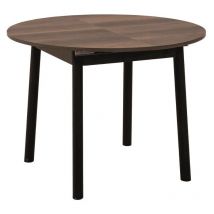 Ausziehbarer Tisch von 100 bis 131 cm mit Massivholzbeinen - VINA