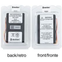 Autec - AIRBM3V7L batería de litio 3.7V 1300MAH R0BATT00E0018