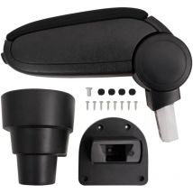 Destockoutils - Auto-Armlehne Schwarz 15,5x32x(41-54) cm abs vidaXL