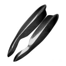 Auto Carbon Fiber Scheinwerfer Augenbraue Augenlid Aufkleber Trim Für - Smart Fortwo W451 2007-2014