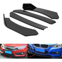 Rosvola - Auto Frontspoiler Universal, Frontstostange Lippe Kinnspoiler Auto abs Spoilerlippe Zubehr Frontschürze Spoiler Frontschürze Lip Body Kit,