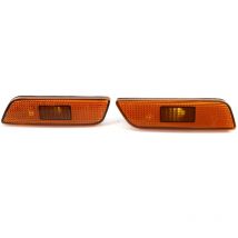 Woosien - Auto-Frontstoßstangen-Licht-Markierungslicht-Blinker-Anzeigegehäuse für S80 1999–2006 9188263 9188264